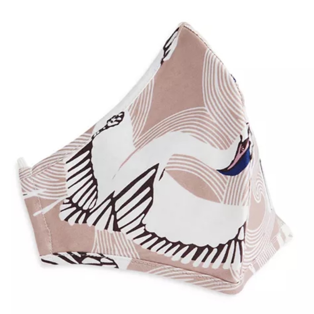 Stylish Beige and White Face Mask TED BAKER LONDON Reversible Reusable NWT